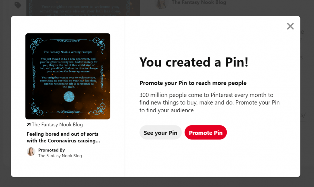 Pin Created